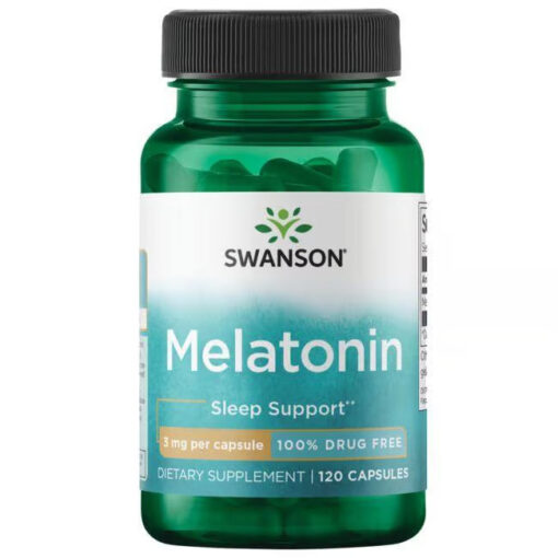 Swanson – Melatonin 3 mg – 120 Capsules