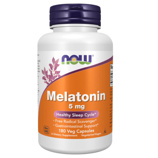 Melatonin 5 mg Veg Capsules 180