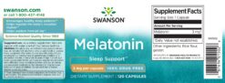 Swanson, Melatonin, 3 mg, 120 Capsules