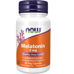 now foods Melatonin 3 mg 60 Veg Capsules