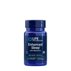 Life Extension - Enhanced Sleep with Melatonin (30 Veg Capsules)
