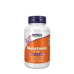 NOW Melatonin 5 mg (180 Veg Capsules)