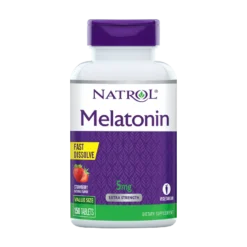 Natrol - Melatonin 5 mg 150 Jordbærtabletter